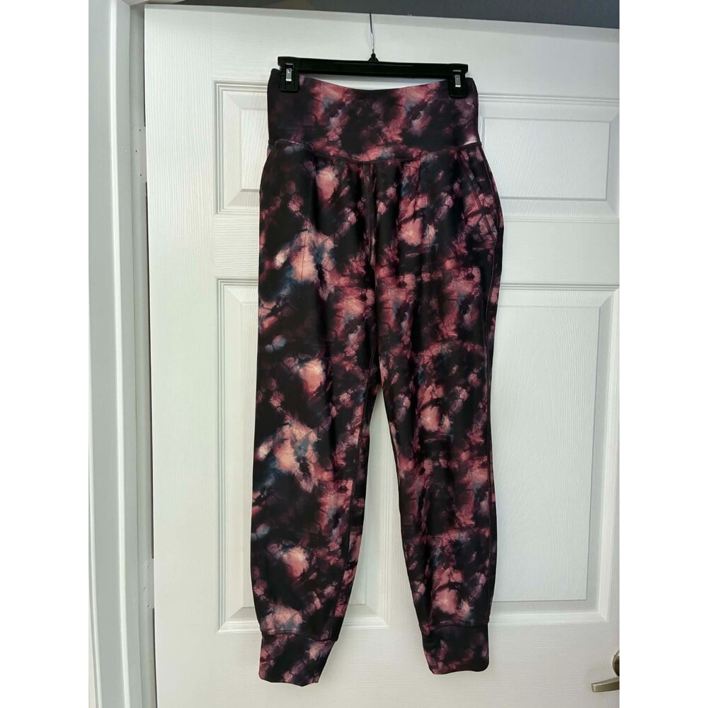90 Degree by Reflex Women’s Tie Dye High Waist Jogger Leggings Size M Stretch